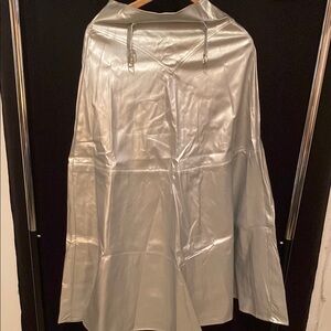 Silver Hooded Cape